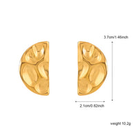 Erin ~ Statement hammered earrings image 7