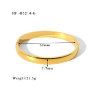 Elora ~ Gold bangle image 8