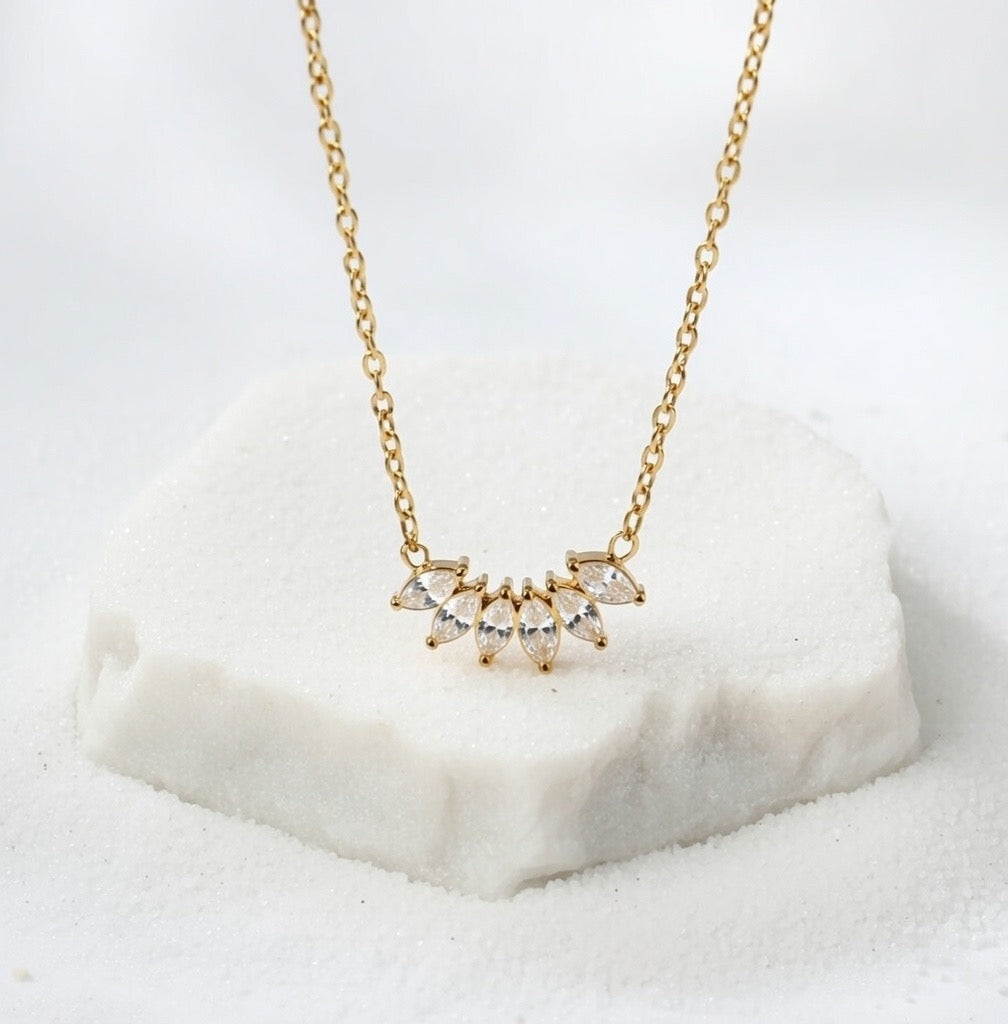 Daphne ~ CZ necklace image 5