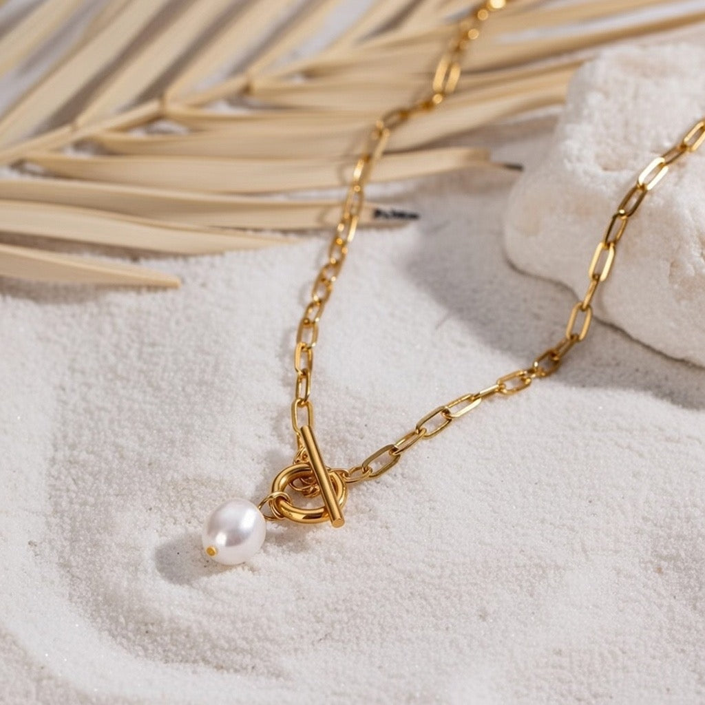 Tessa ~ Freshwater pearl necklace image 4