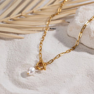 Tessa ~ Freshwater pearl necklace image 4
