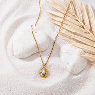 Olivia ~ CZ Pendant necklace image 5