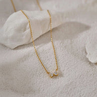 Minnie ~ Dainty Bow necklace image 6