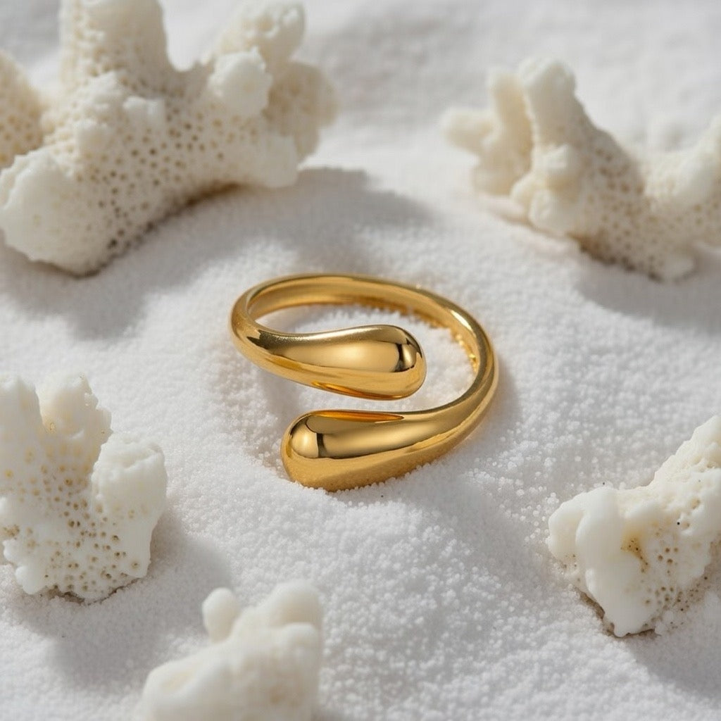 Violet ~ Gold Ring image 6