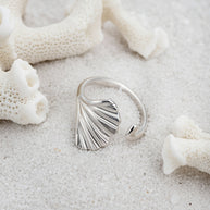 Noosa ~ Silver ring image 0