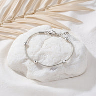 Lara ~ Silverball bracelet image 1