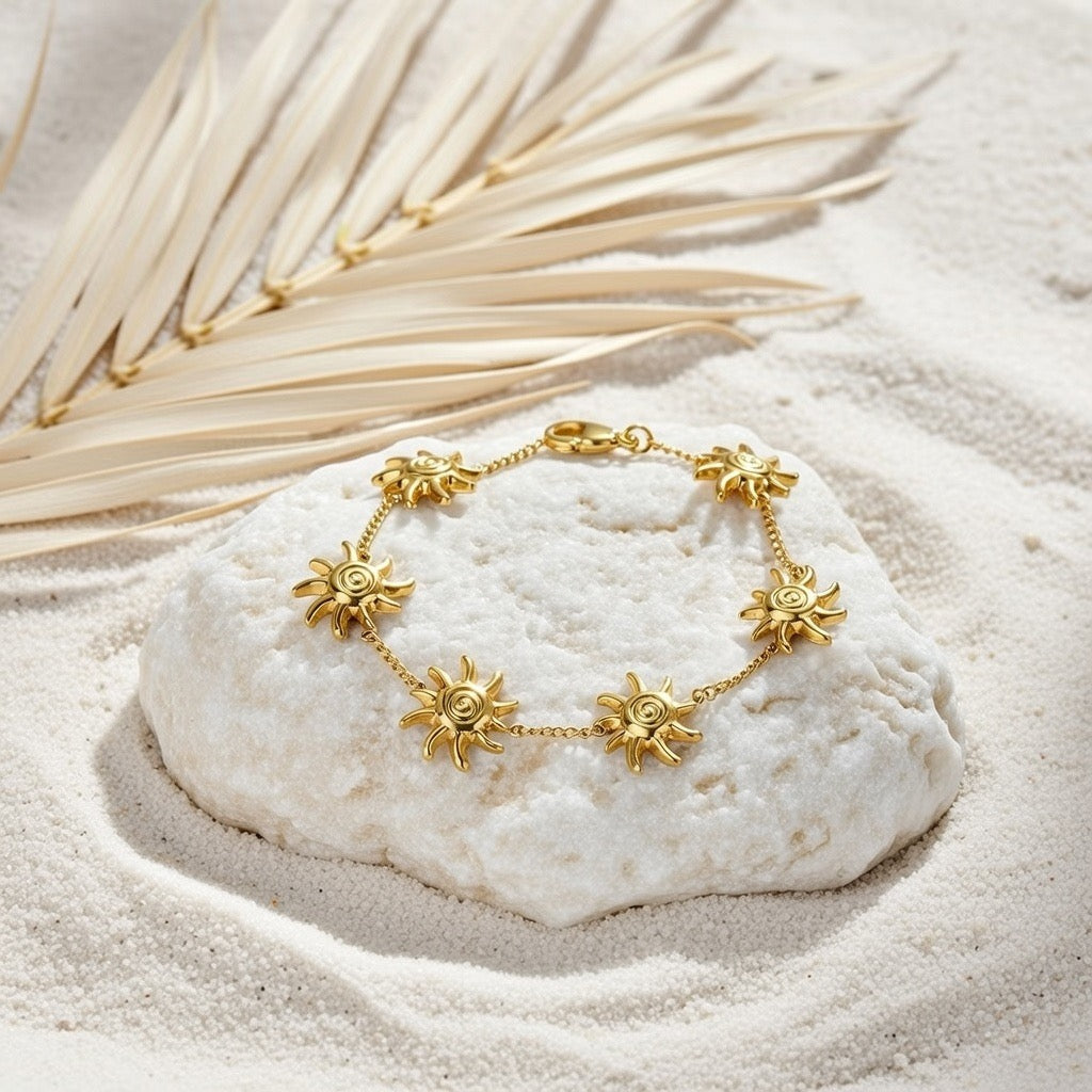 Sunny ~ Boho Sun Bracelet image 1