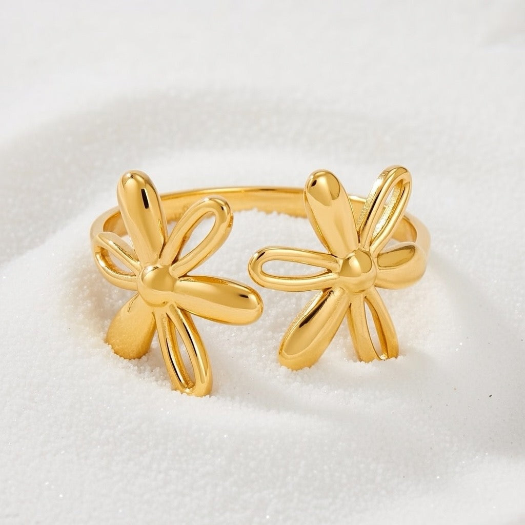 Daisy ~Gold ring image 4