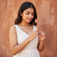 Maya ~ Gold CZ bangle image 0