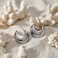 Inez ~ Silver Earrings image 1