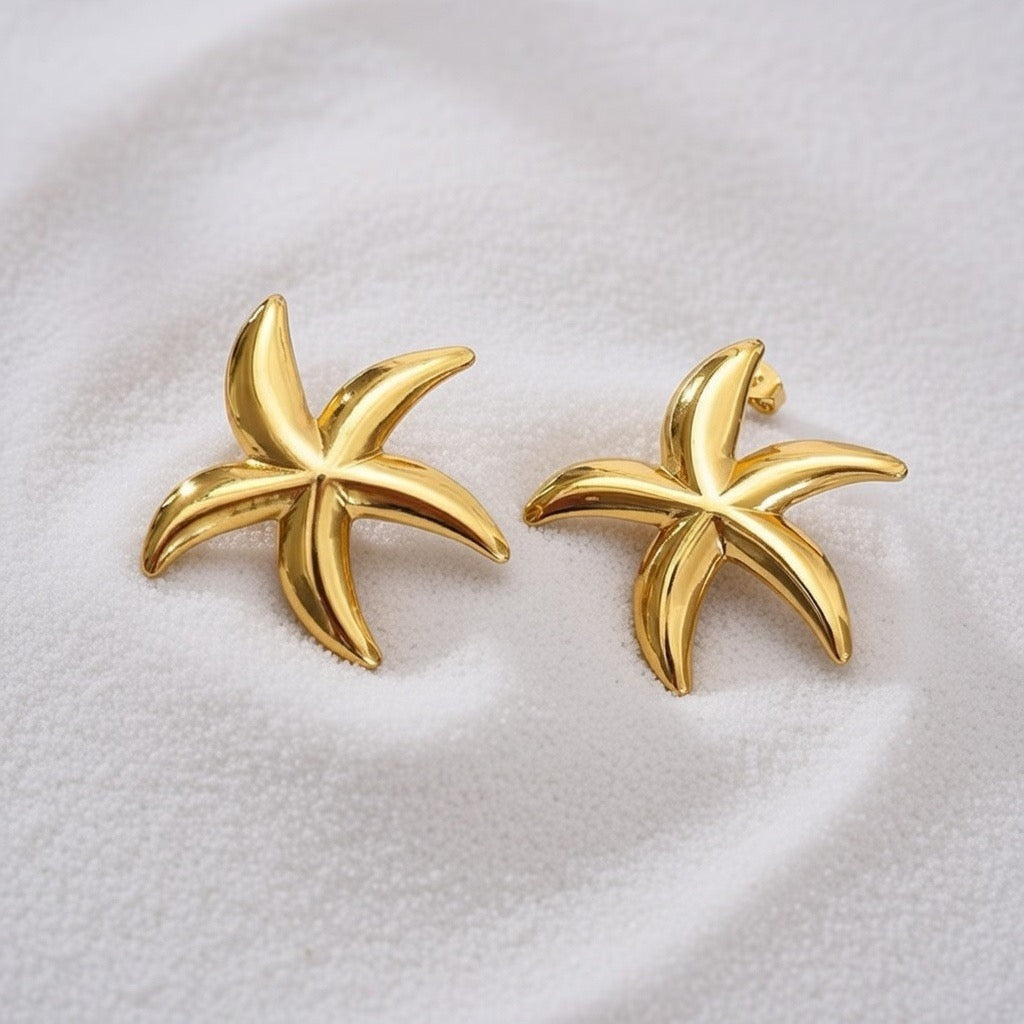 Lola ~ Large Starfish earrings image 3