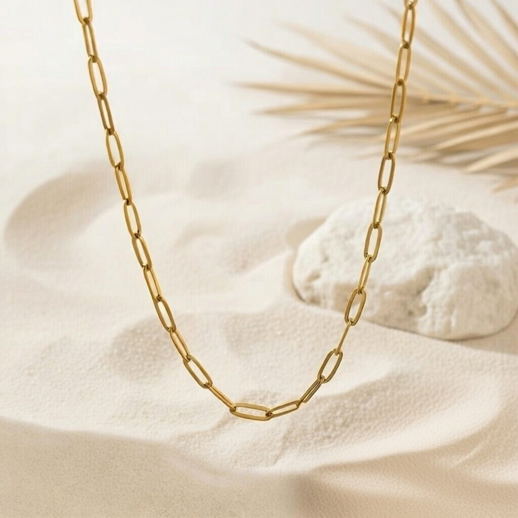 Francesca ~ Gold chain necklace image 4