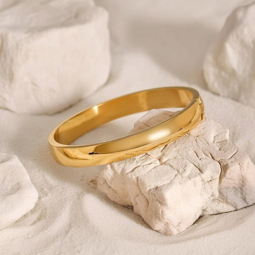 Elora ~ Gold bangle image 1