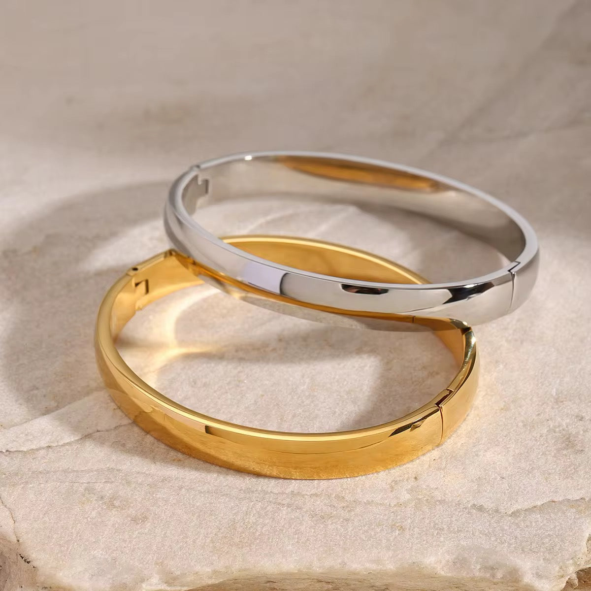Elora ~ Silver bangle image 2