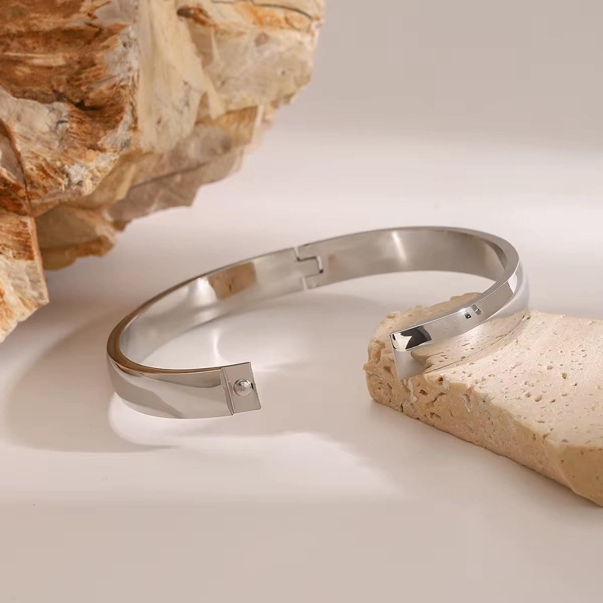 Elora ~ Silver bangle image 6