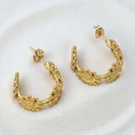 Tammy ~ sunflower earrings image 1