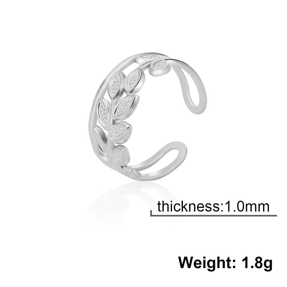 Anya ~ Silver ring image 5
