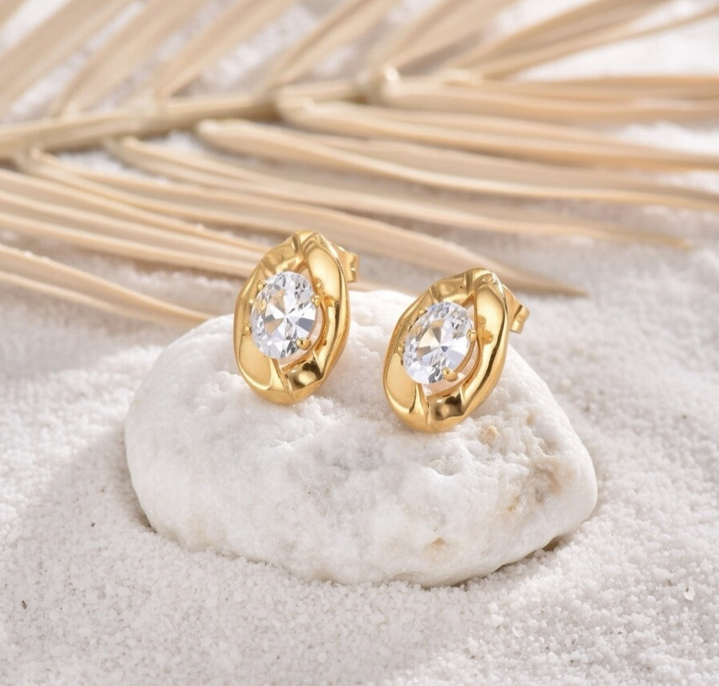 Willow ~ CZ earrings image 3