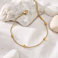 Lara ~ Gold ball bracelet image 3