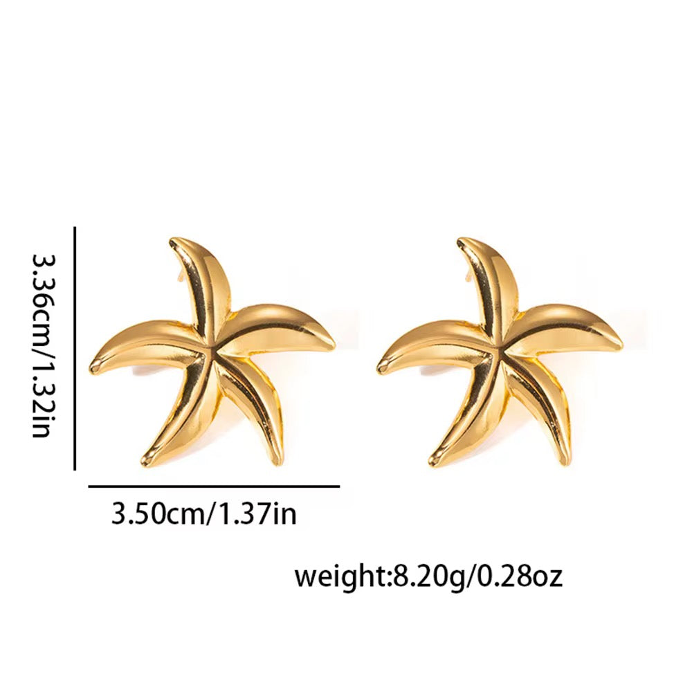 Lola ~ Large Starfish earrings image 6