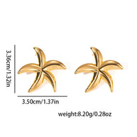 Lola ~ Large Starfish earrings image 6