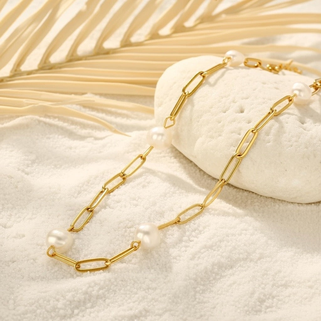 Valli ~ Freshwater pearl necklace image 6