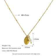 Audrey ~ Freshwater Pearl ocean necklace image 5