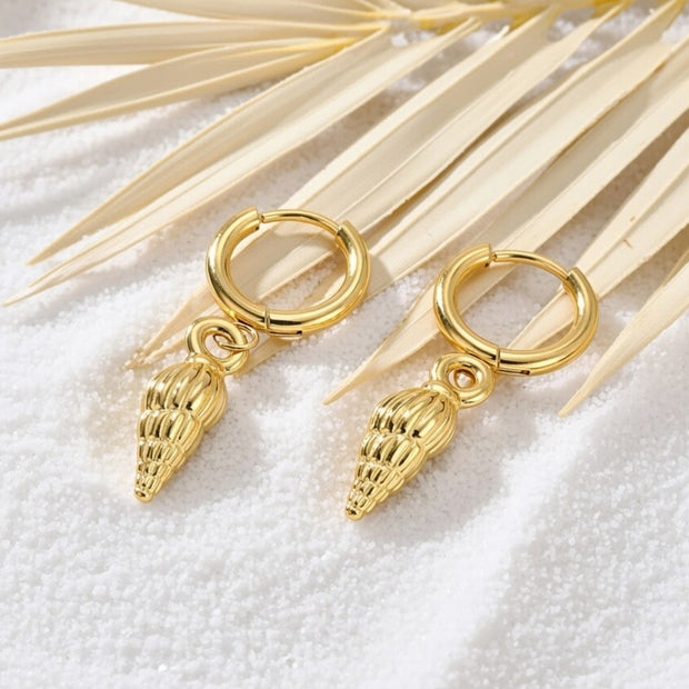 Sandy ~ huggie earrings image 1