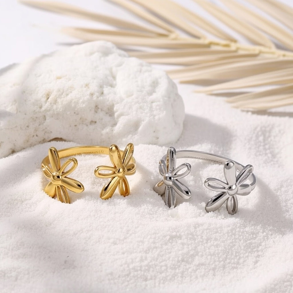 Daisy ~ Silver ring image 1