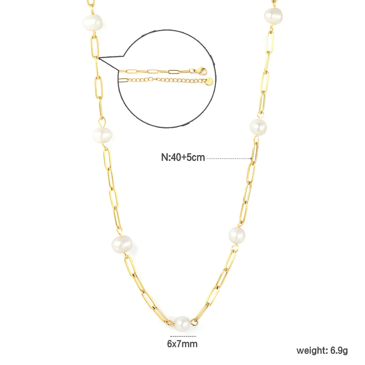 Valli ~ Freshwater pearl necklace image 7