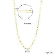 Valli ~ Freshwater pearl necklace image 7