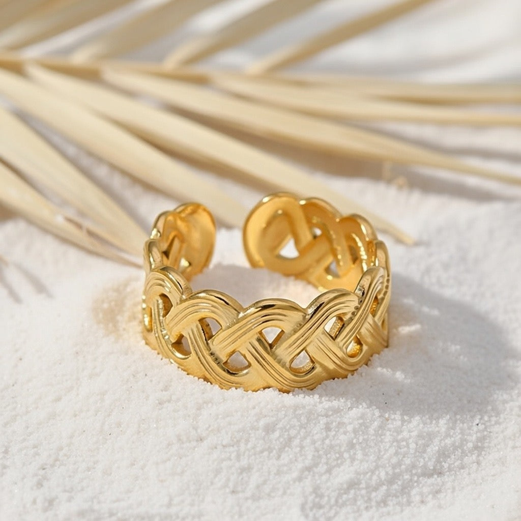 Scarlett ~ Braided ring image 5