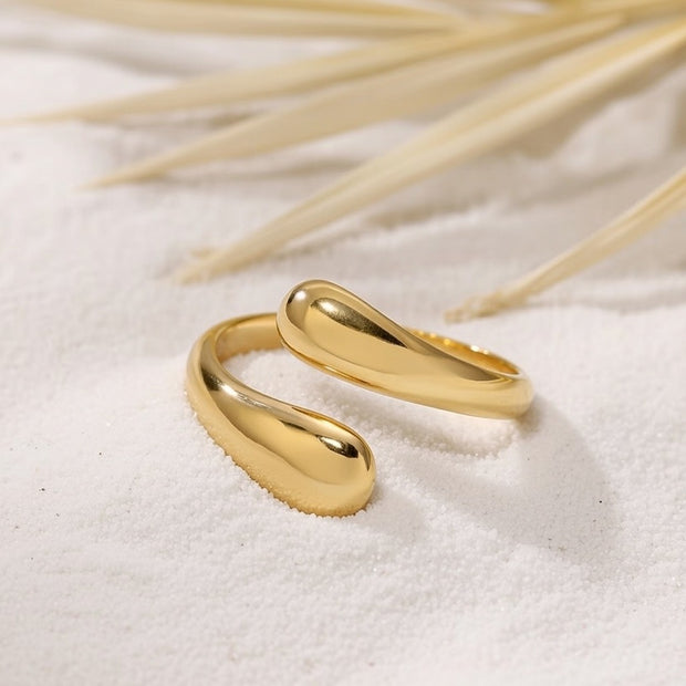 Violet ~ Gold Ring image 1