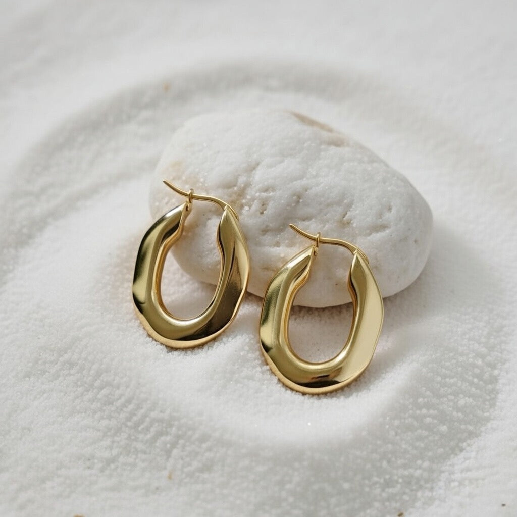 Frankie ~  Oval hoops image 5