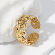 Scarlett ~ Braided ring image 2