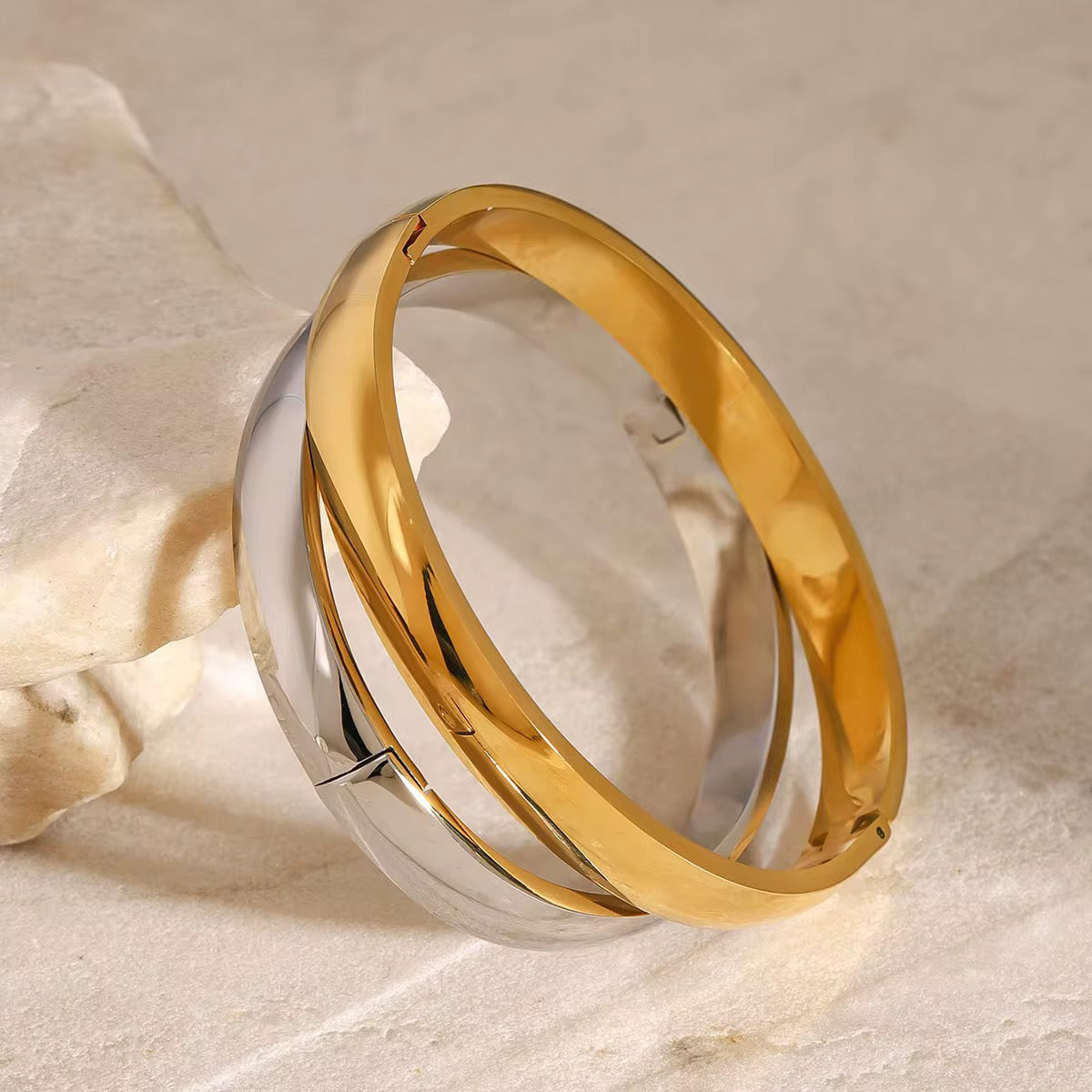 Elora ~ Gold bangle image 5