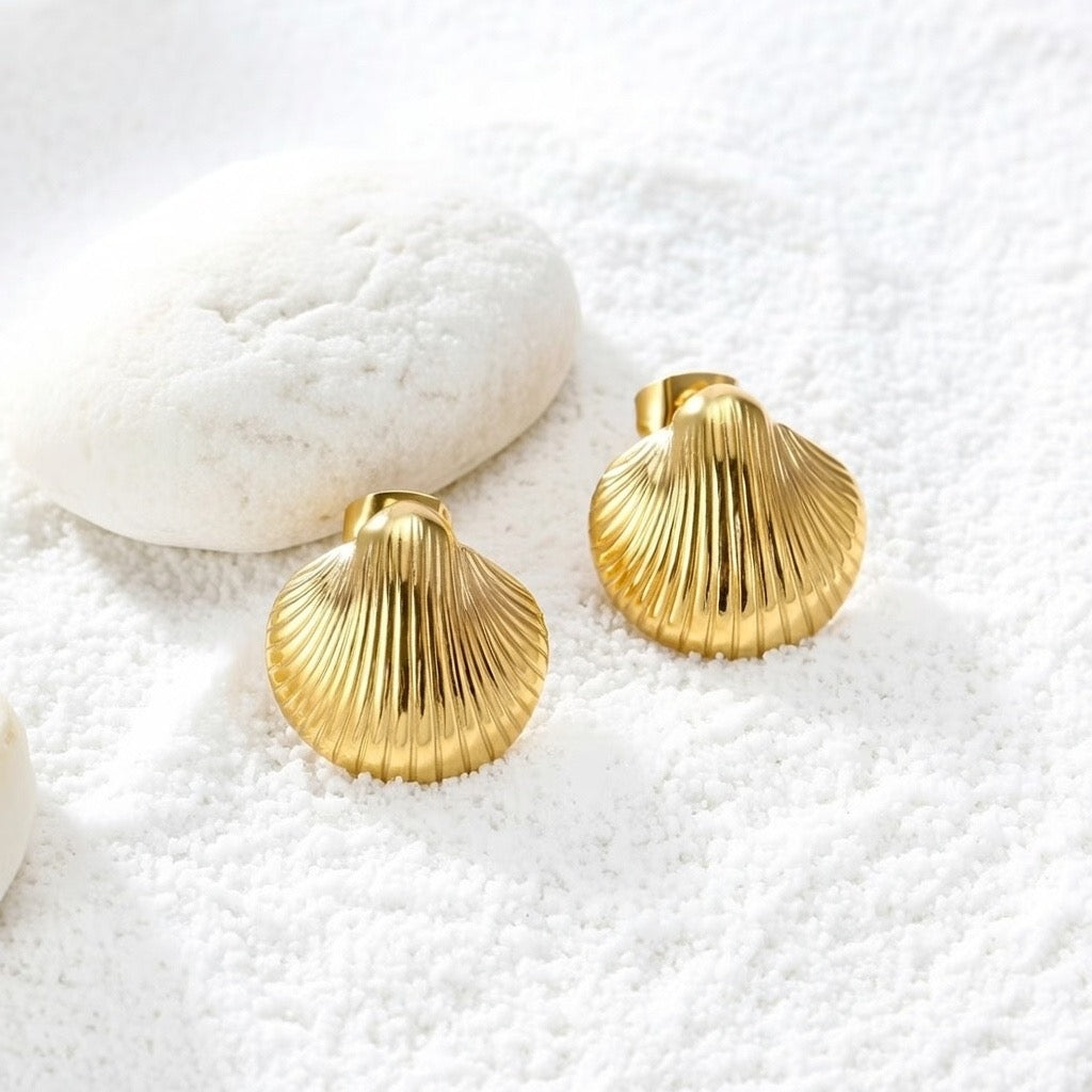 Santorini ~ Seashell earrings image 3