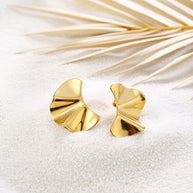 Amora ~ Gold bold earrings image 6