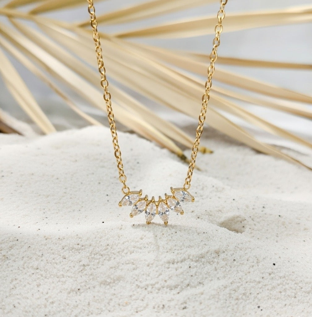 Daphne ~ CZ necklace image 3