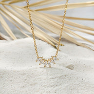 Daphne ~ CZ necklace image 3