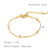 Lara ~ Gold ball bracelet image 5