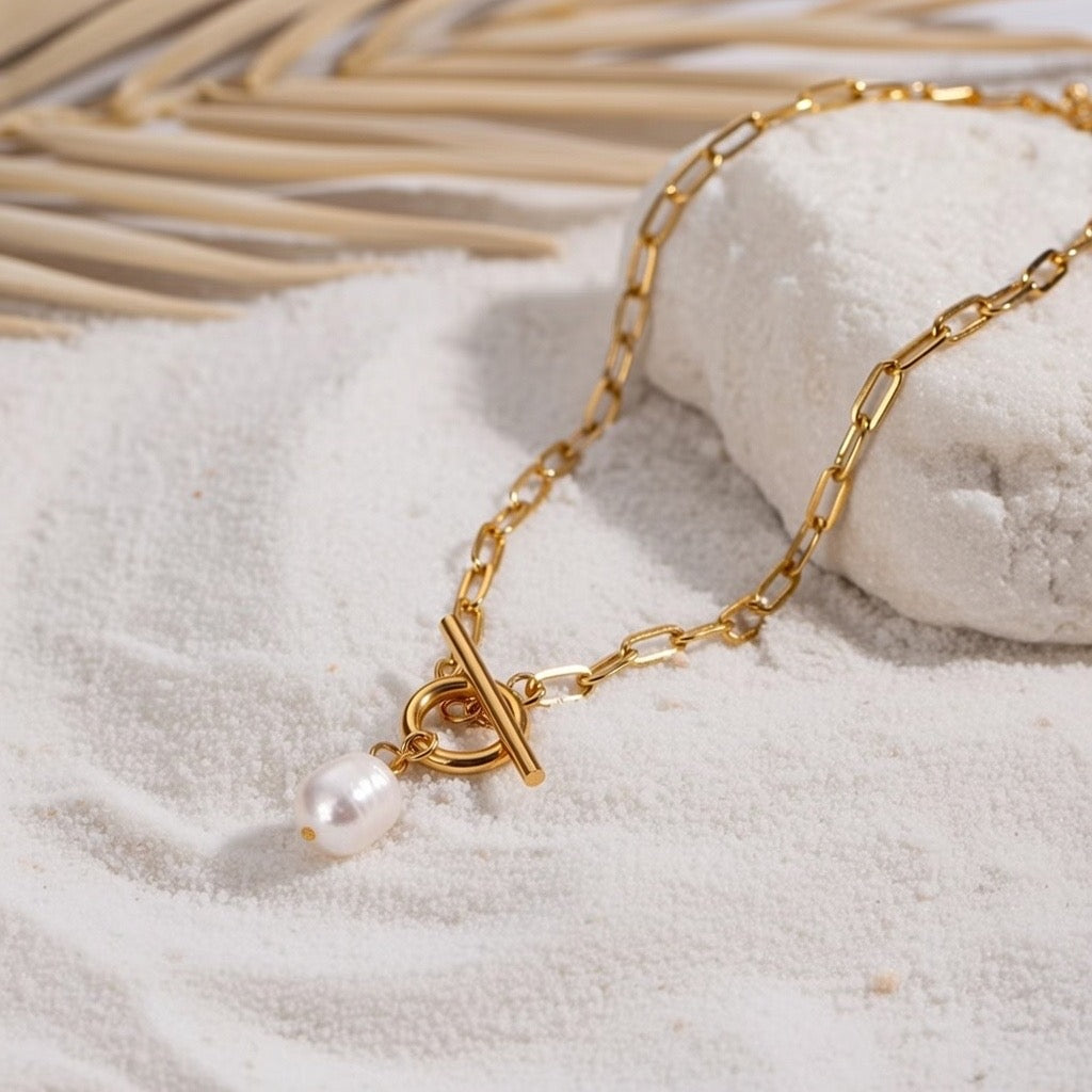Tessa ~ Freshwater pearl necklace image 6