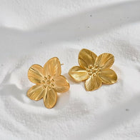 Ellie ~ Island flower earrings image 3