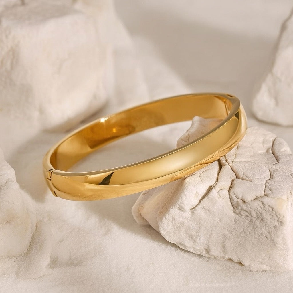 Elora ~ Gold bangle image 2