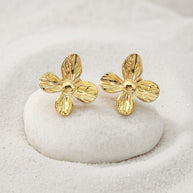 Nala ~ Flower petal  earrings image 1