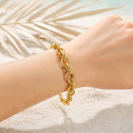 Delilah ~ Chunky link bracelet image 0