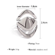 Vienna ~ Silver ring image 6
