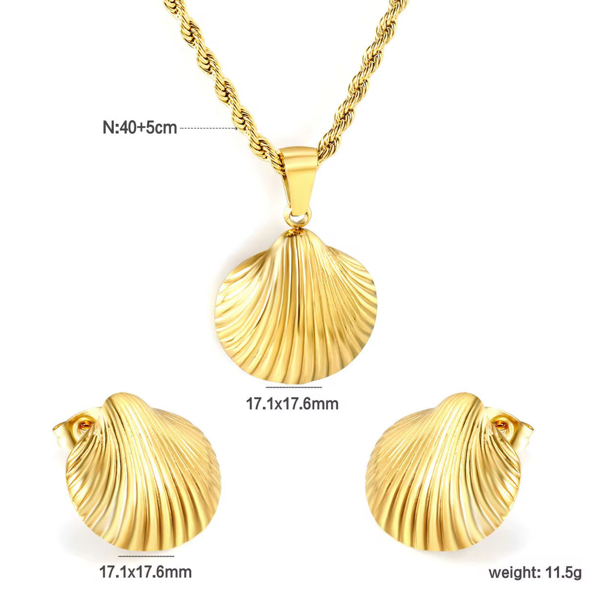 Santorini ~ Seashell earrings image 8
