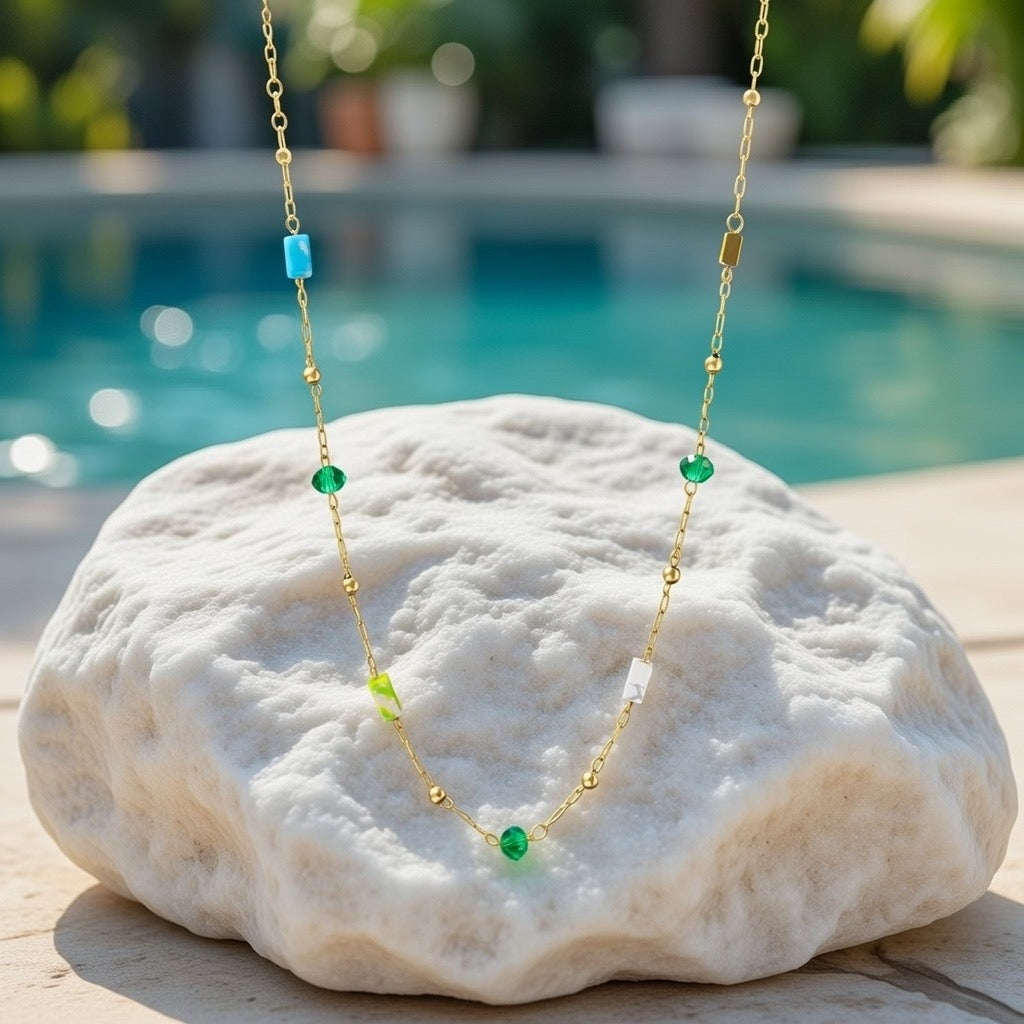 Lyla ~ Multi color necklace image 2