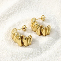 Larni ~ Textured hoops image 4